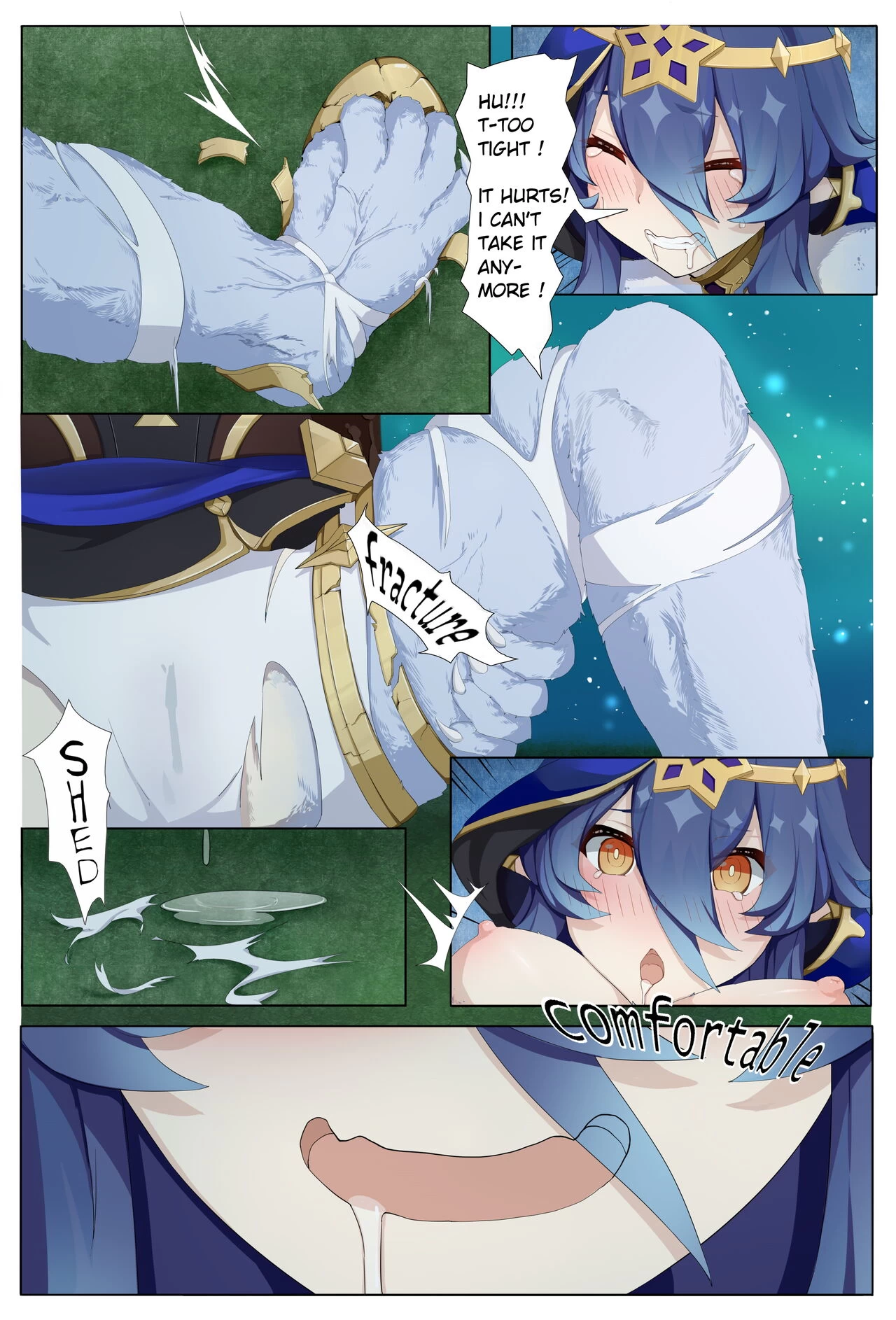 Layla The Sleepy Wolf porn comic picture 6