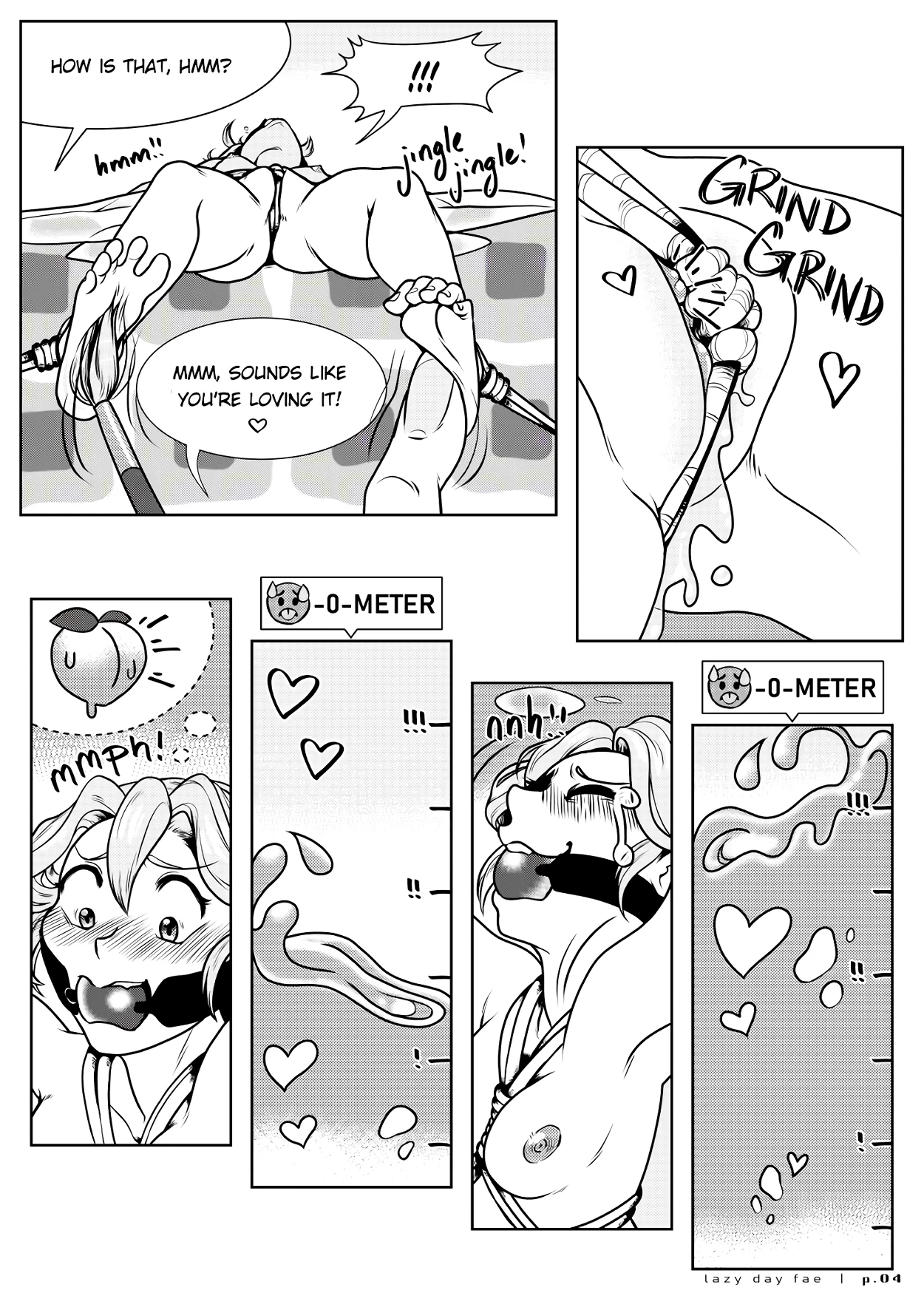 Lazy Day Fae porn comic picture 6