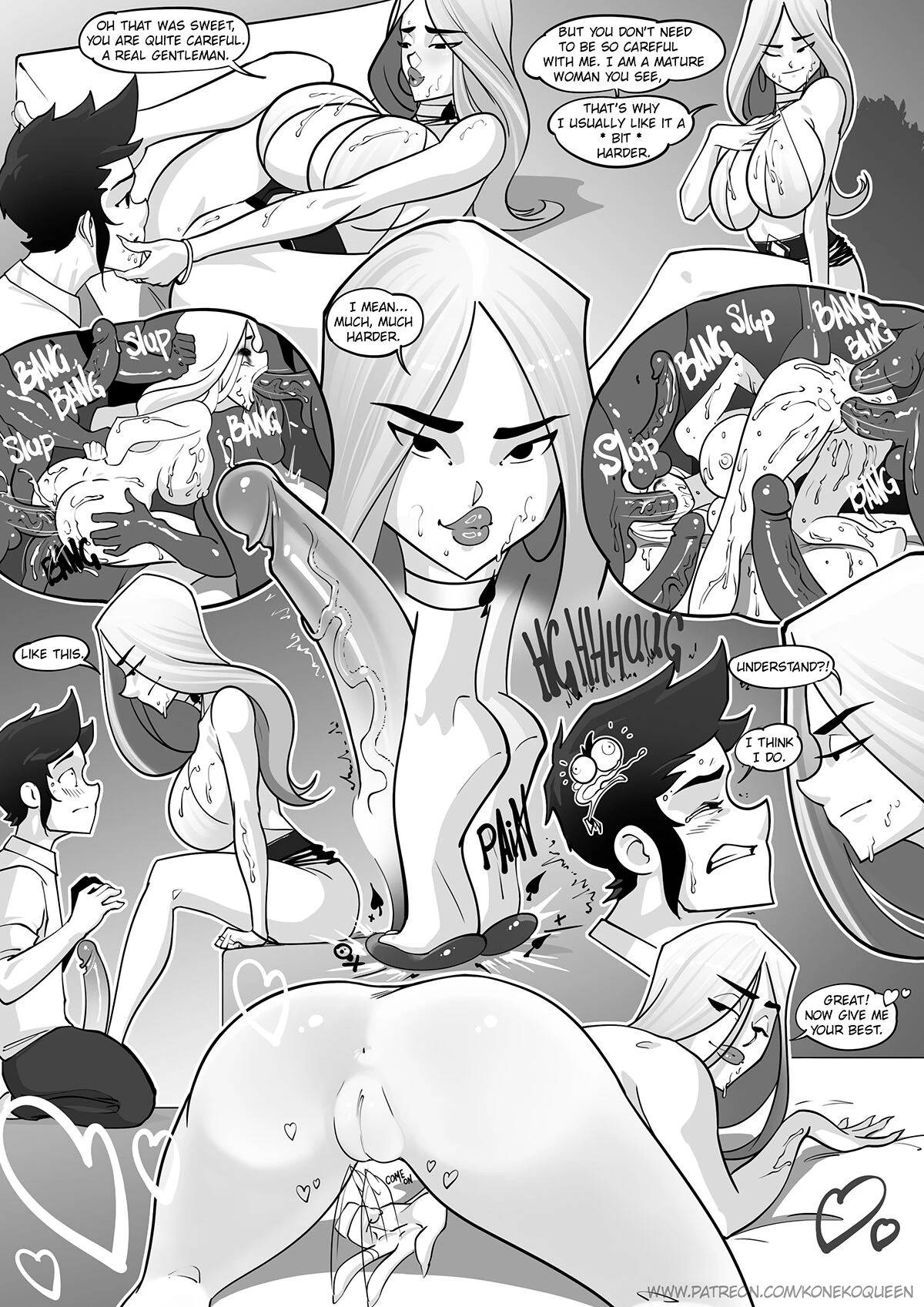 Left a good impression porn comic picture 15