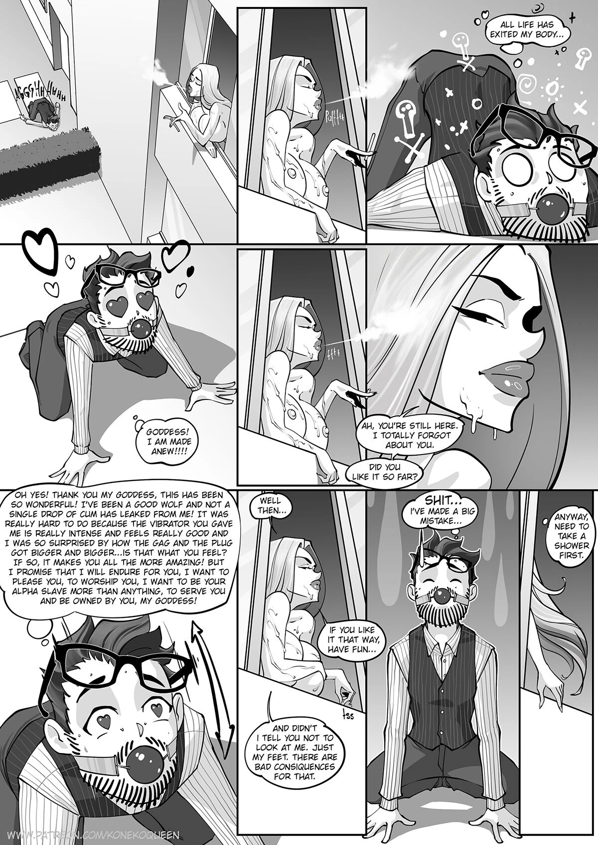 Left a good impression porn comic picture 21