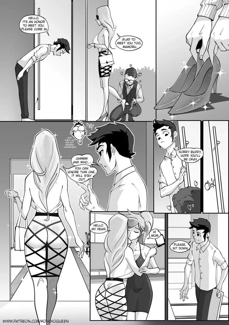 Left a good impression porn comic picture 5