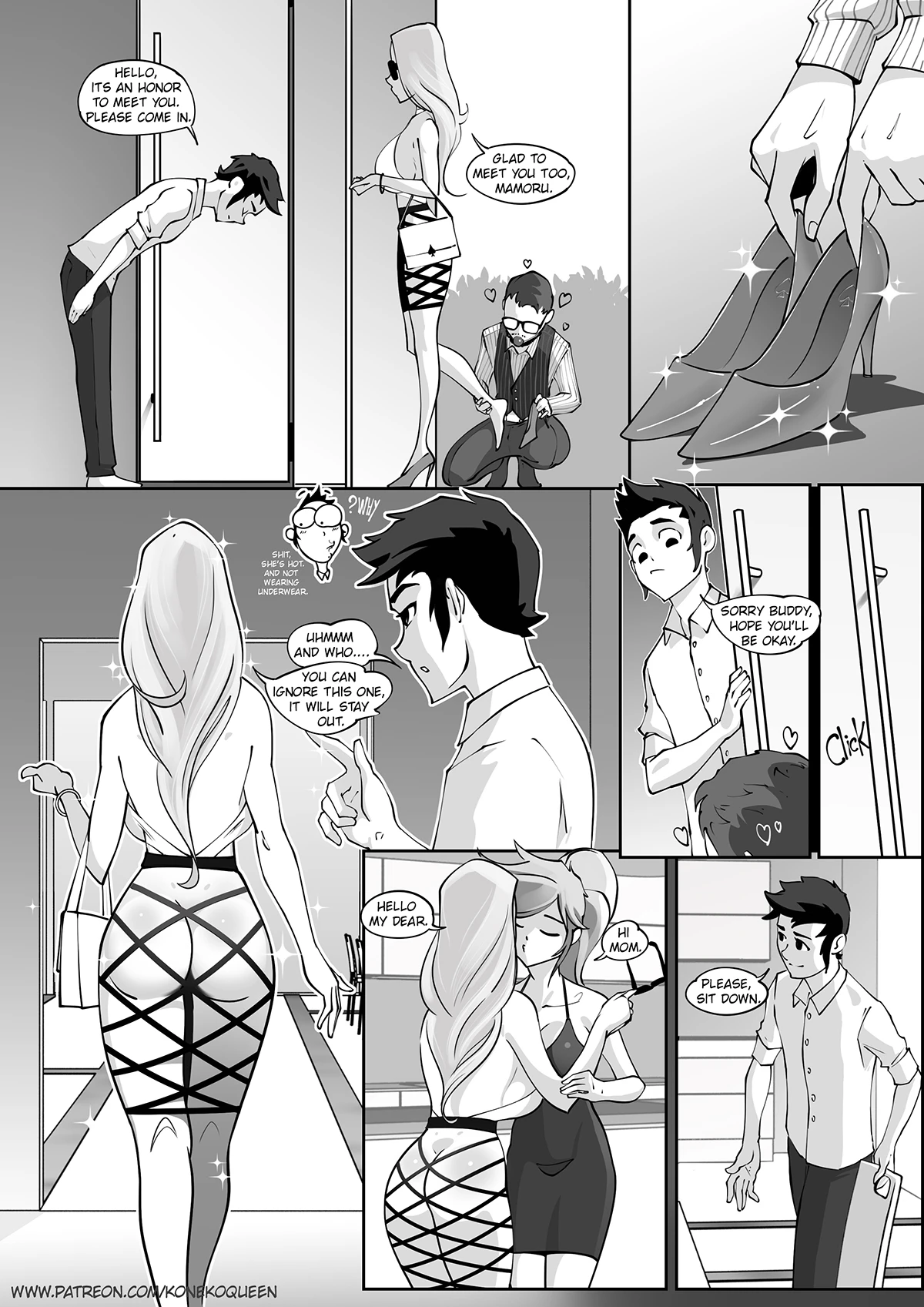 Left a good impression porn comic picture 5