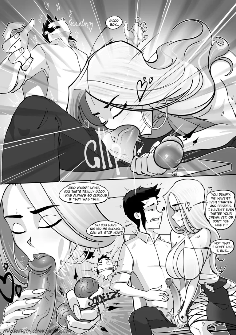 Left a good impression porn comic picture 9