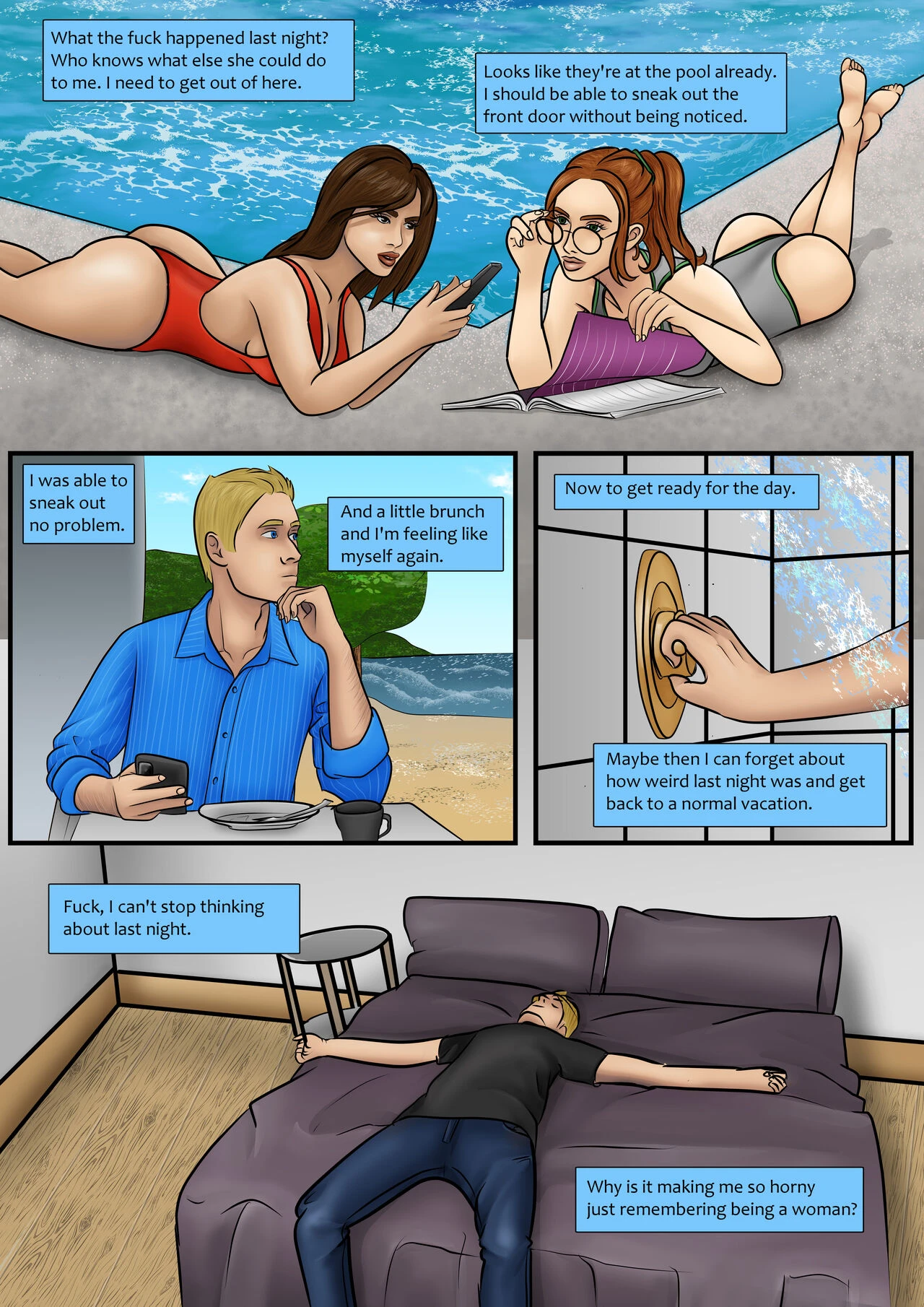 Legacy Vintage 2 porn comic picture 4