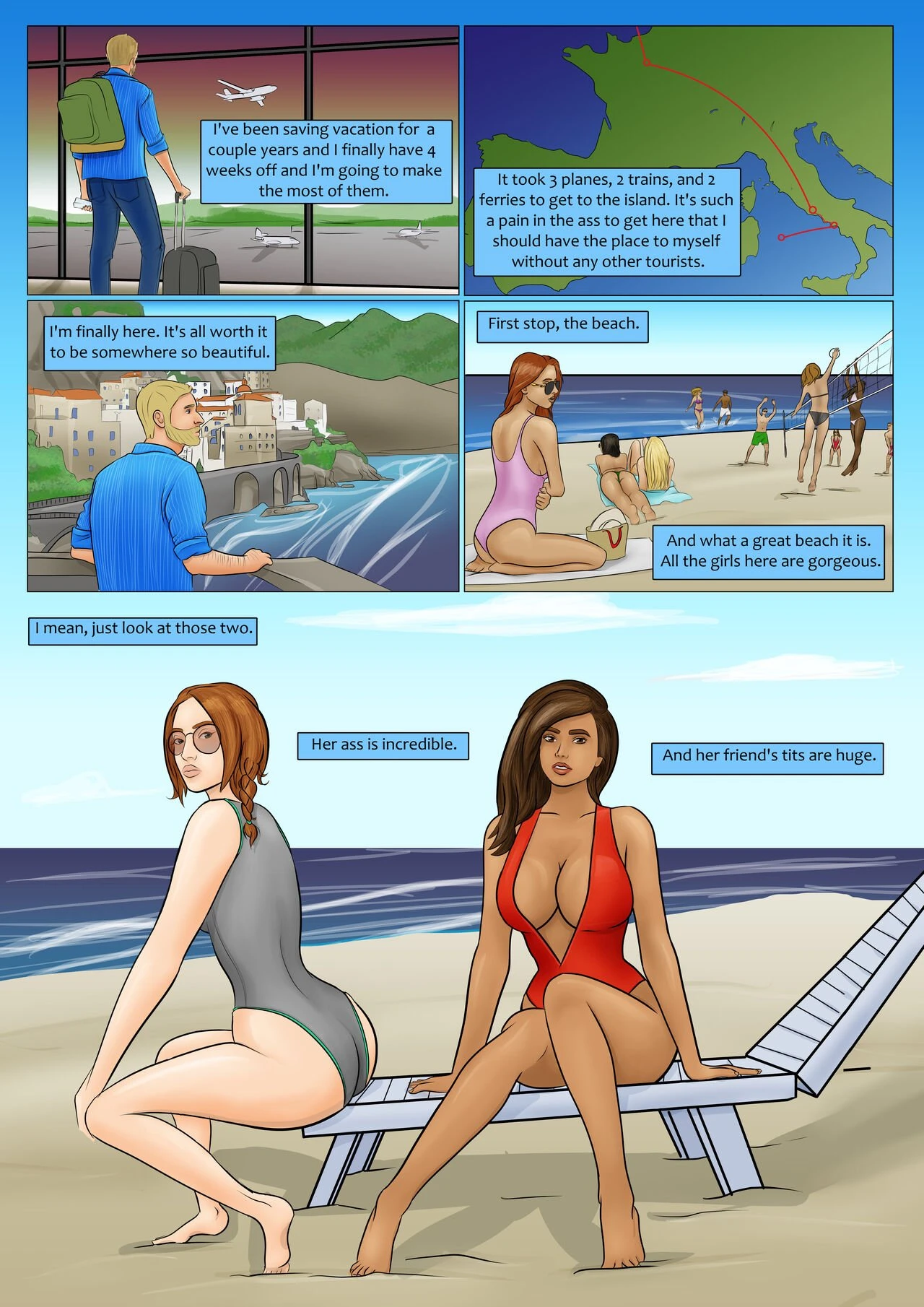 Legacy Vintage porn comic picture 2