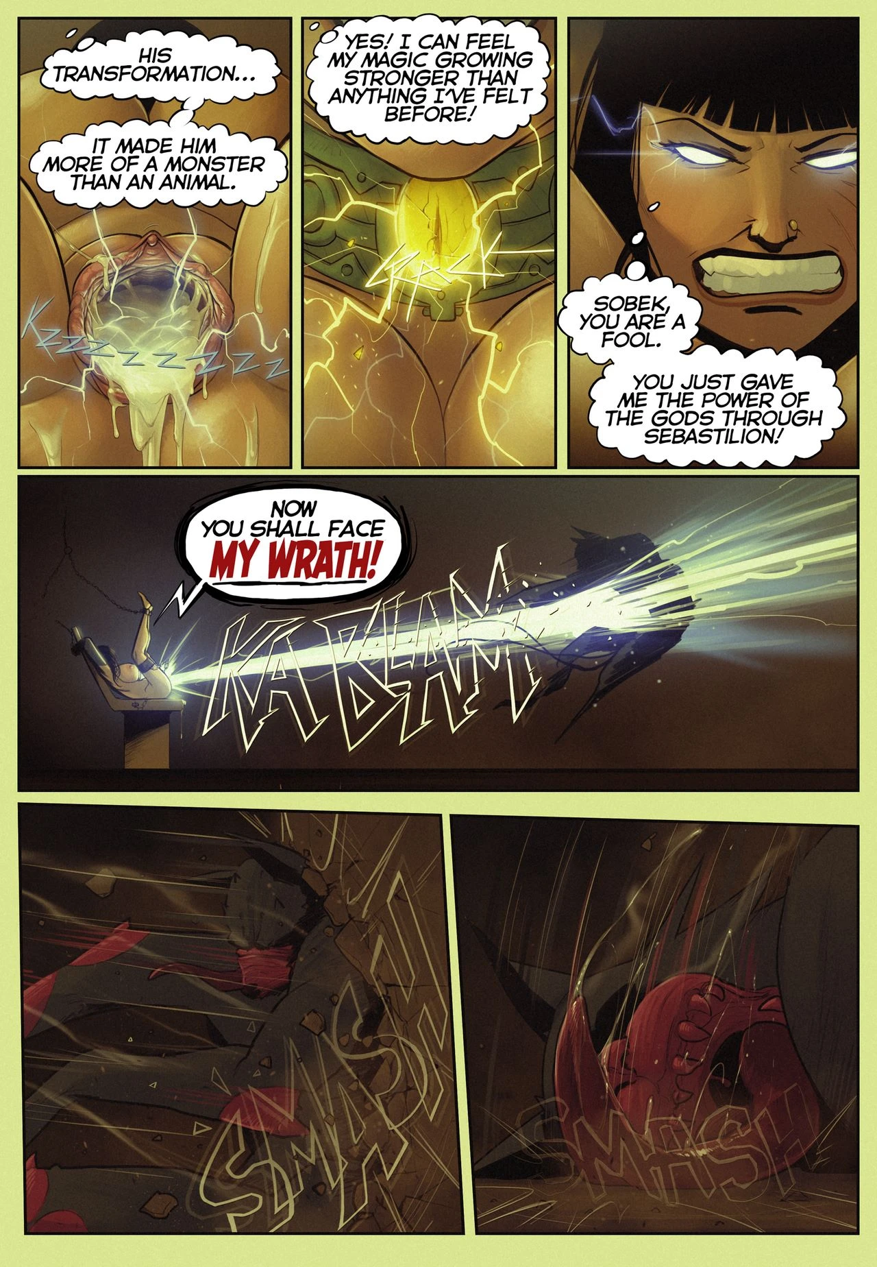 Legend of Queen Opala - In the Shadow of Anubis III - Chapter Two porn comic picture 17