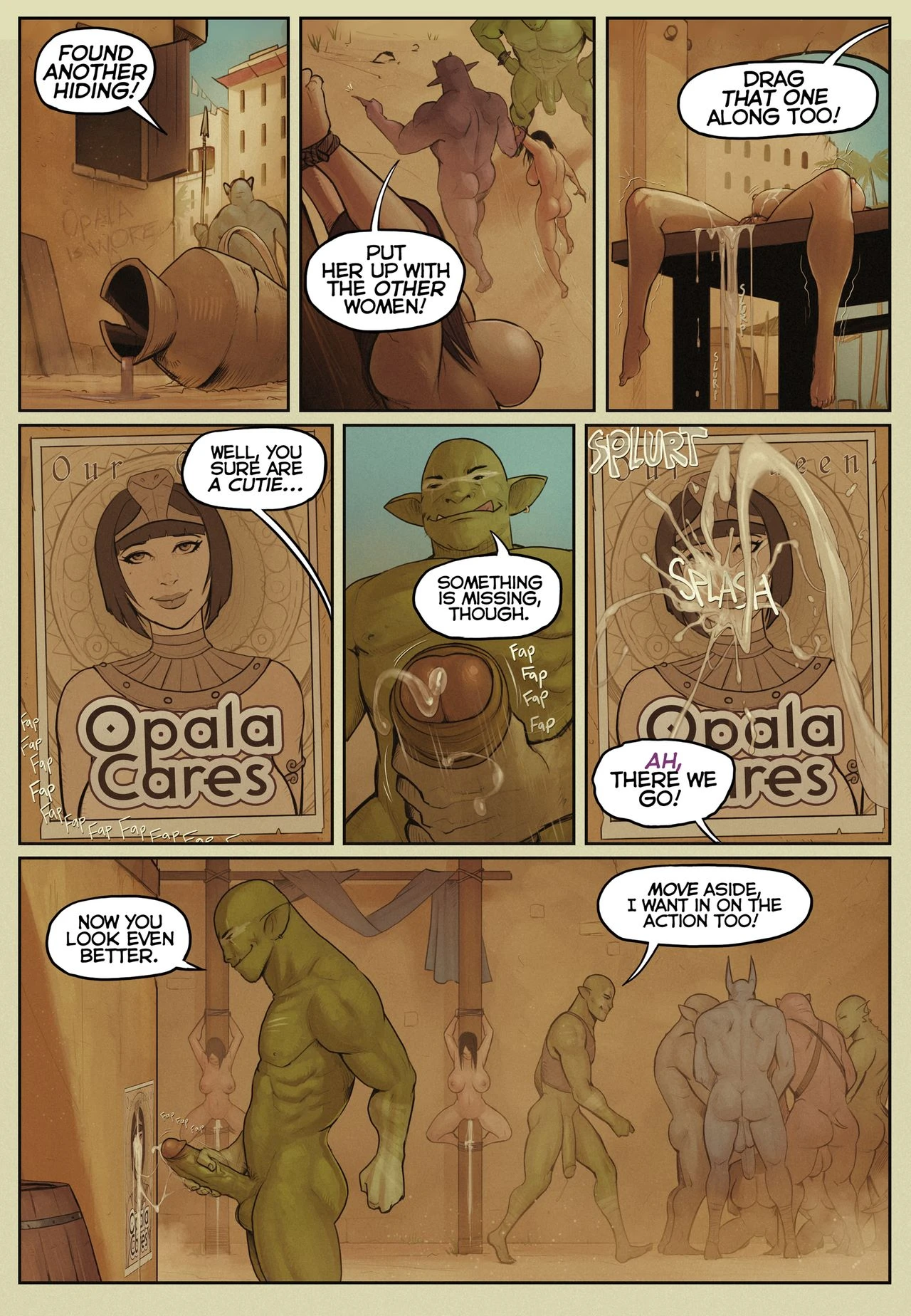 Legend of Queen Opala - In the Shadow of Anubis III - Chapter Two porn comic picture 3