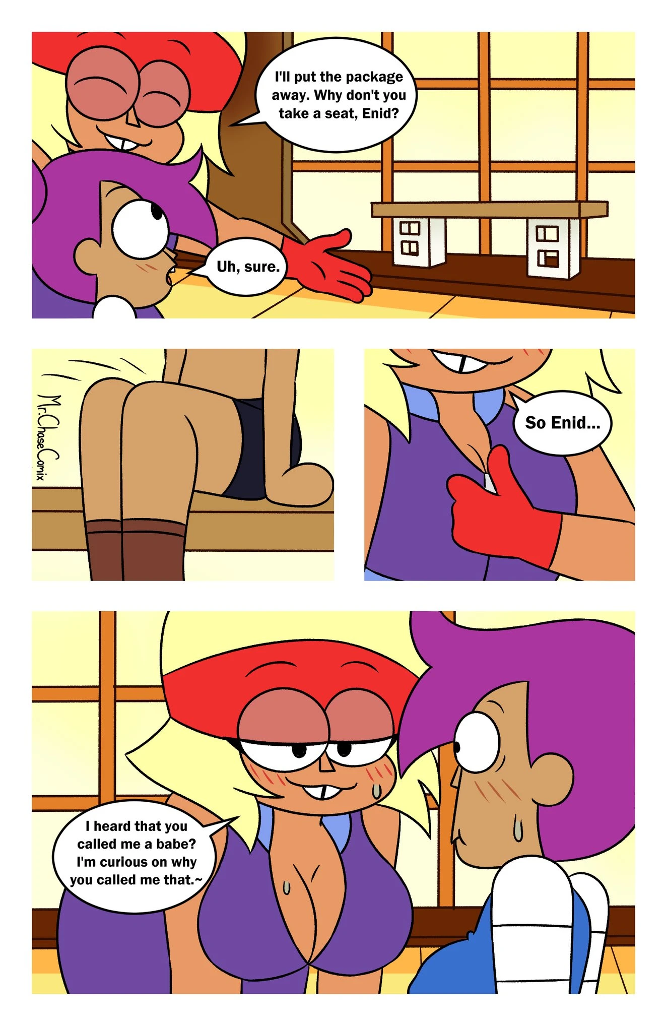 Legwood Plaza Turbo porn comic picture 6