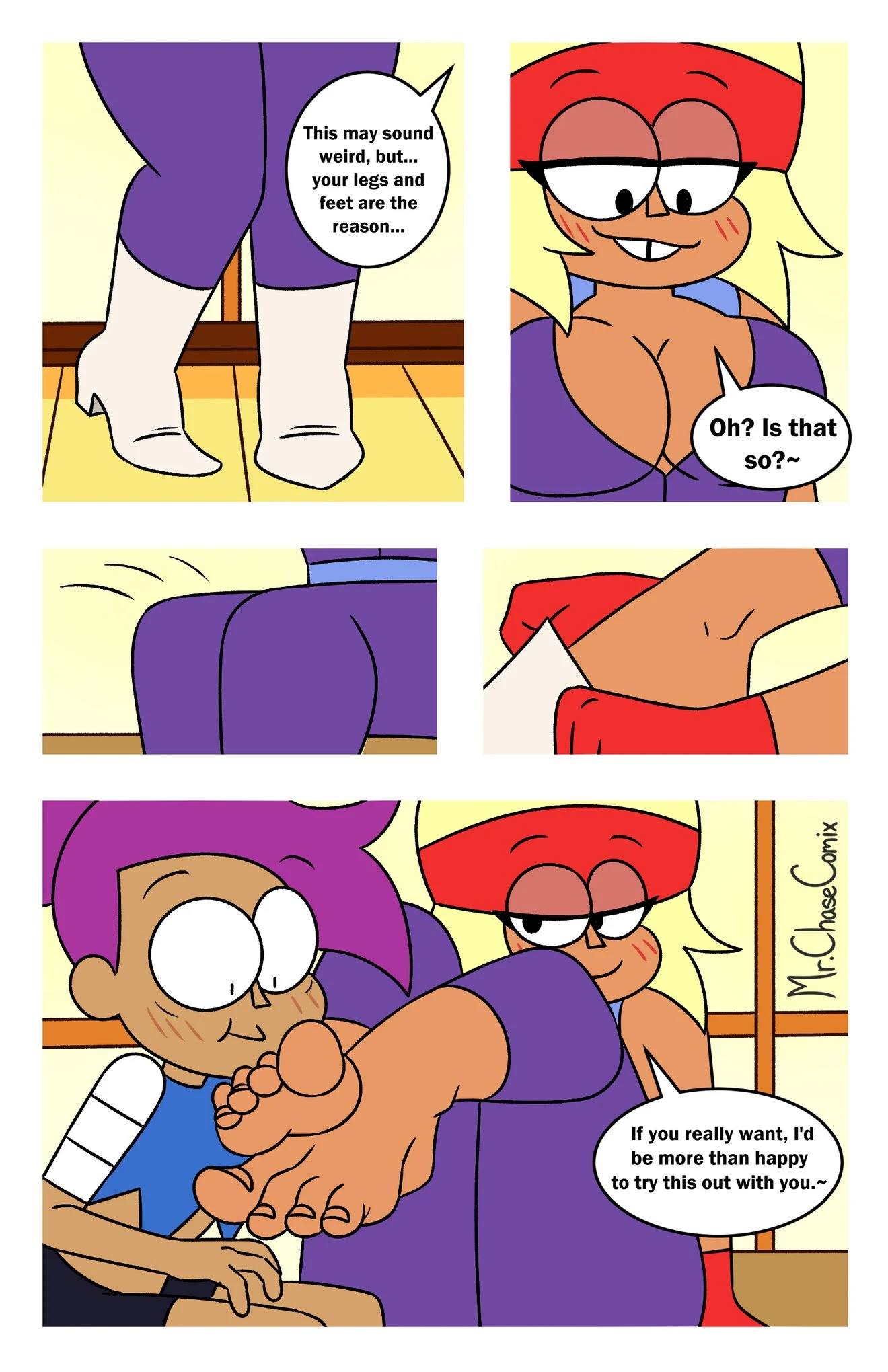 Legwood Plaza Turbo porn comic picture 8