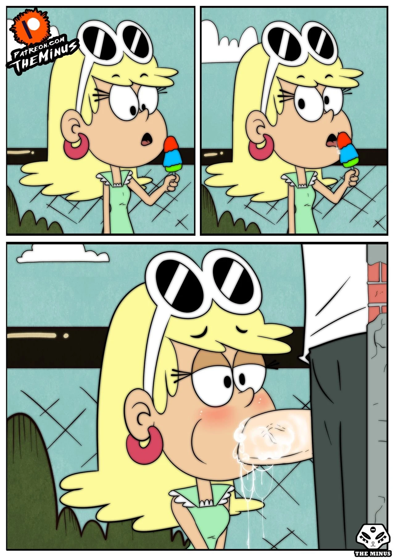 Leni's Popsicle porn comic picture 2