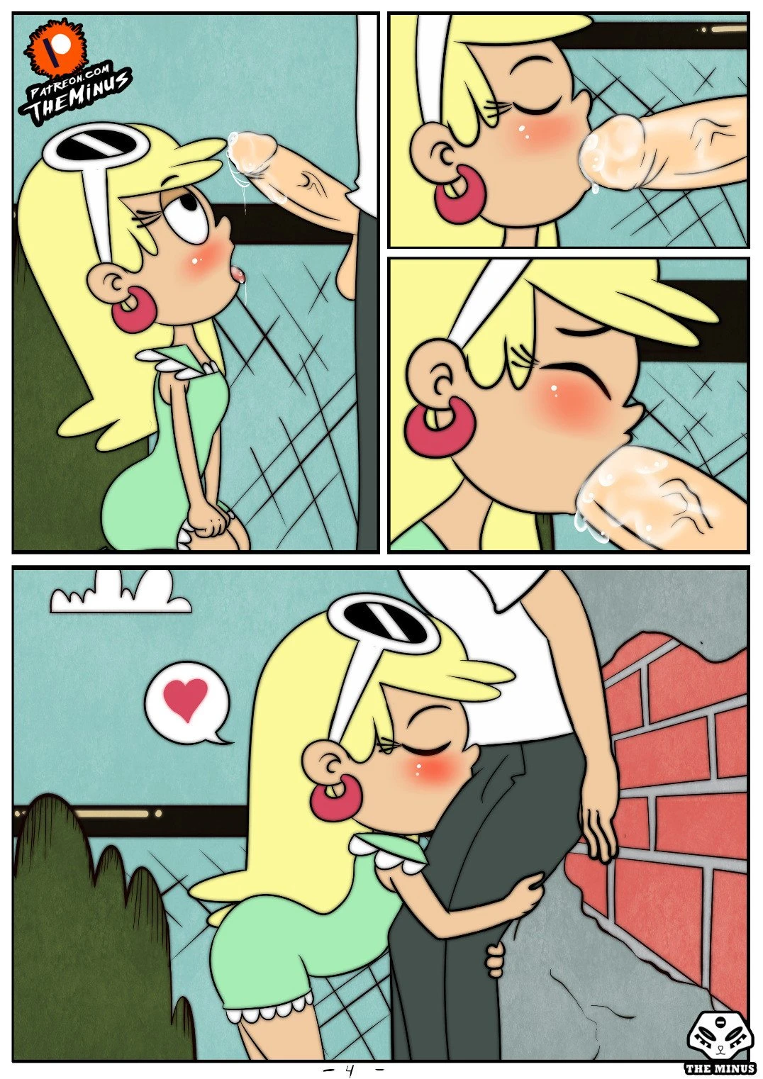 Leni's Popsicle porn comic picture 6