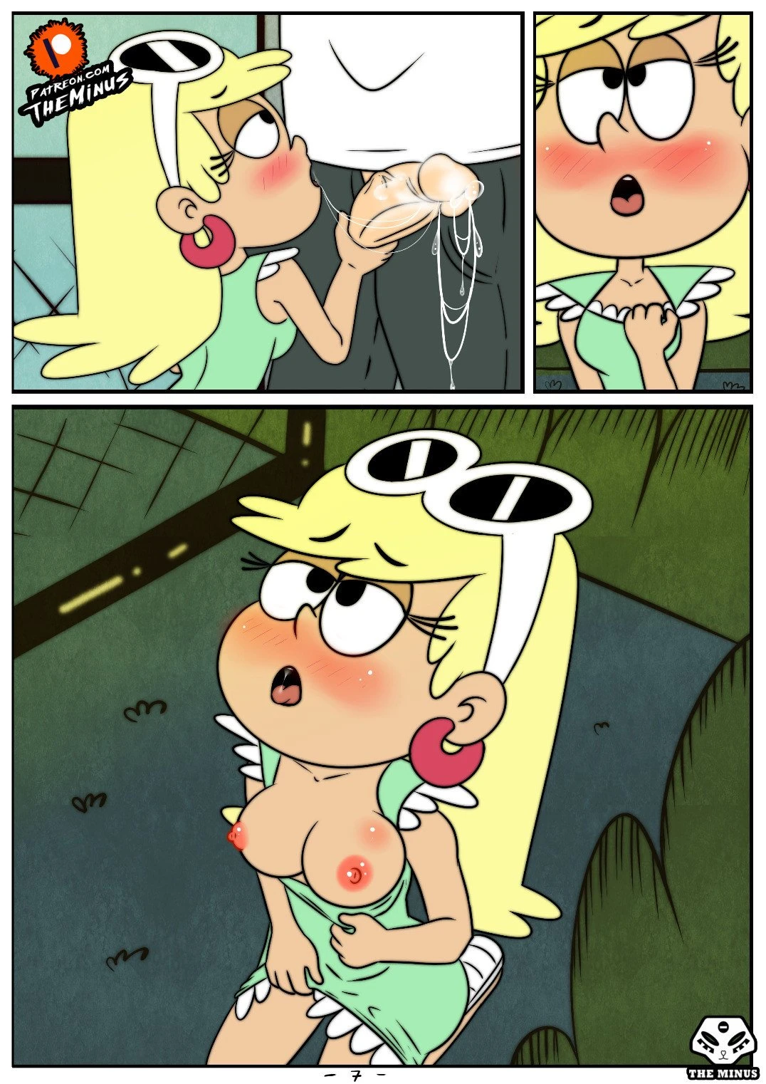 Leni's Popsicle porn comic picture 8