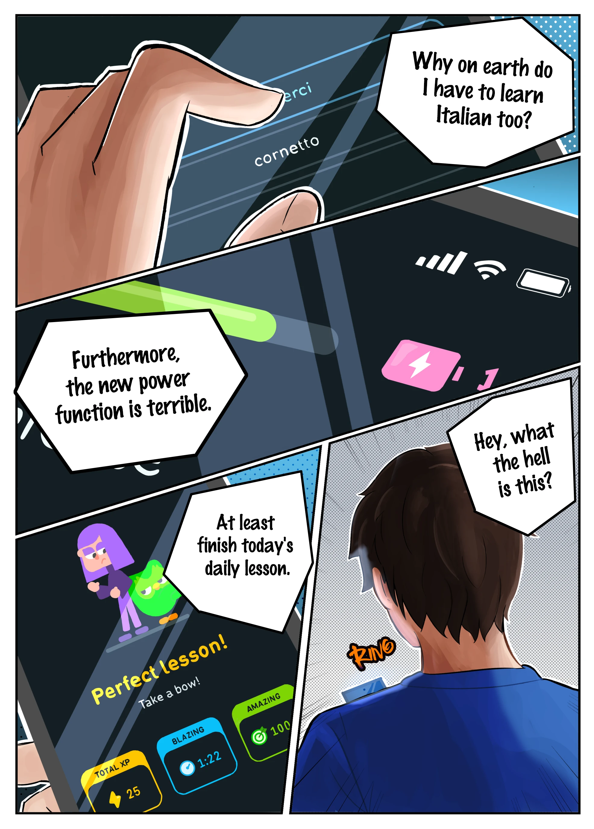 Lessons with Lily porn comic picture 3