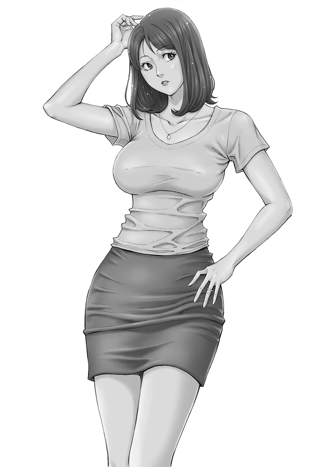 Let The Whole Town Impregnate A Wife Who Wants A Second Child | Futarime ga Hoshii Hitozuma o Chounai Minna de Haramaseyou porn comic picture 21