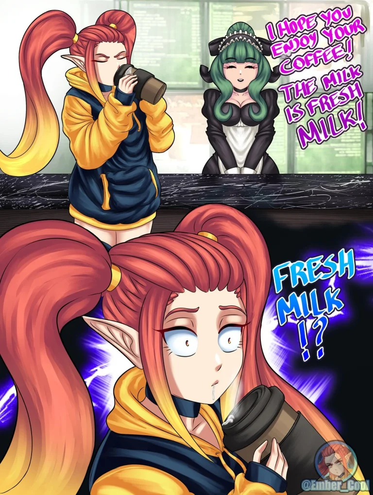 Let's have a SPECIAL coffee! porn comic picture 2
