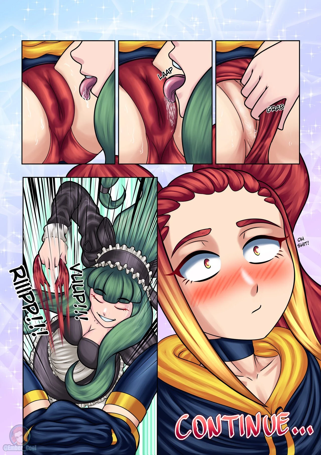 Let's have a SPECIAL coffee! porn comic picture 7