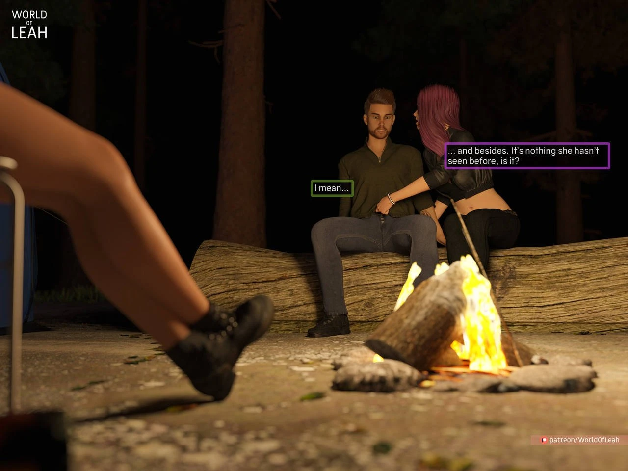 Lewd Camping porn comic picture 7