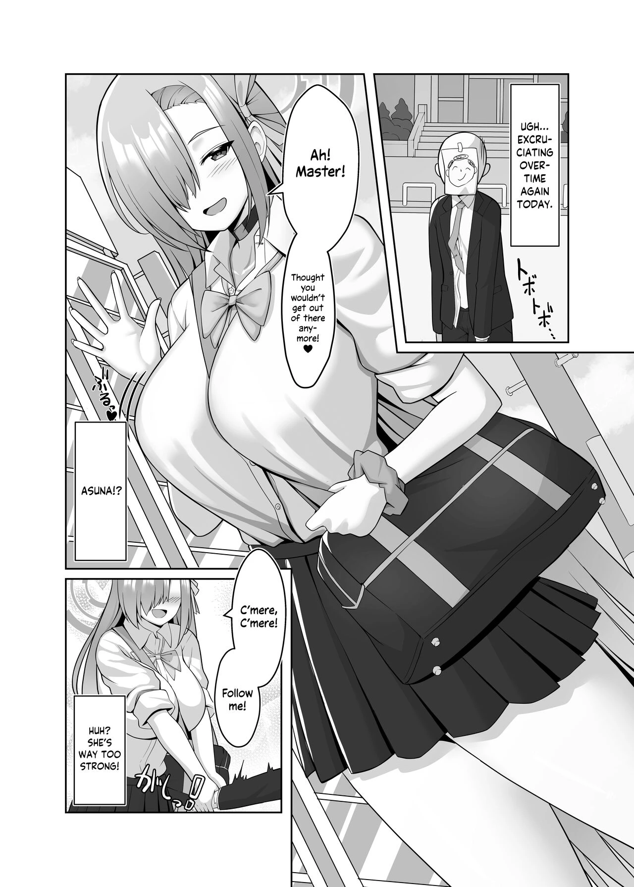 Lewd Sex with Ichinose Asuna | Ichinose Asuna to Sukebe Suru Hon porn comic picture 2