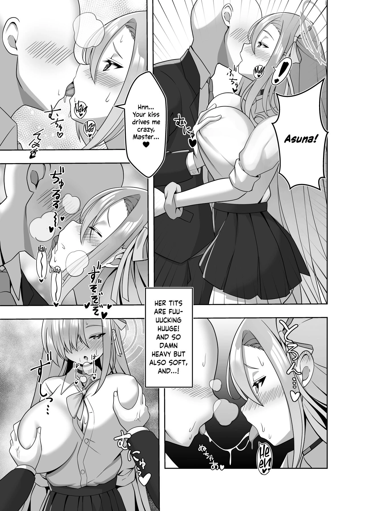 Lewd Sex with Ichinose Asuna | Ichinose Asuna to Sukebe Suru Hon porn comic picture 4