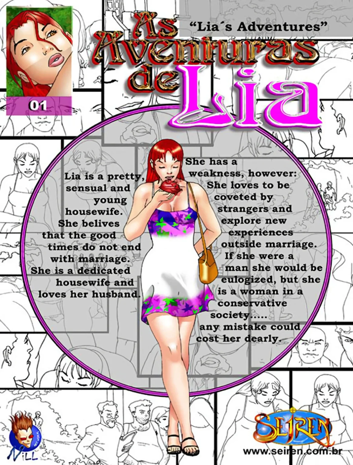 Lia’s Adventures porn comic picture 1