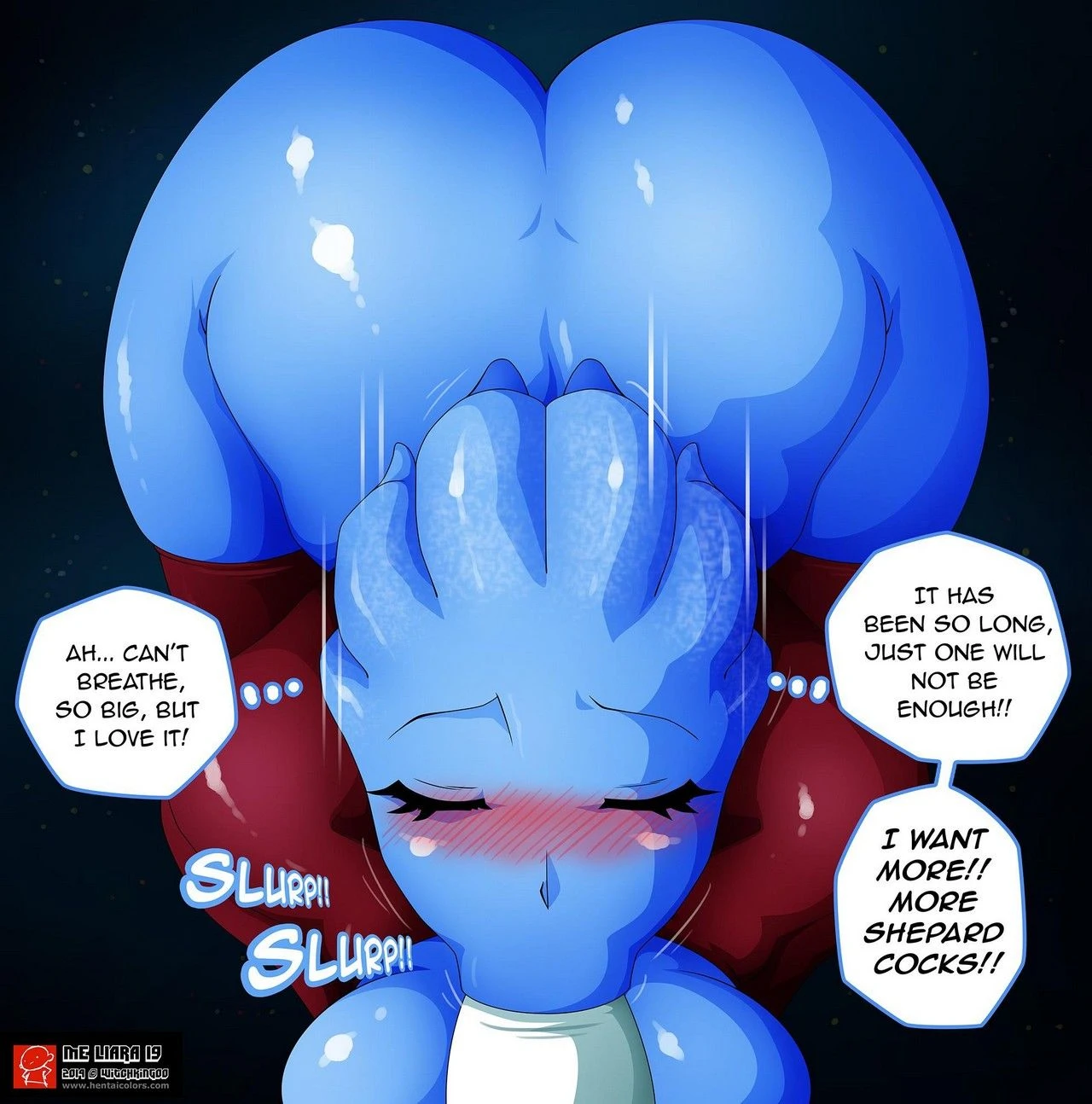 Liara porn comic picture 20