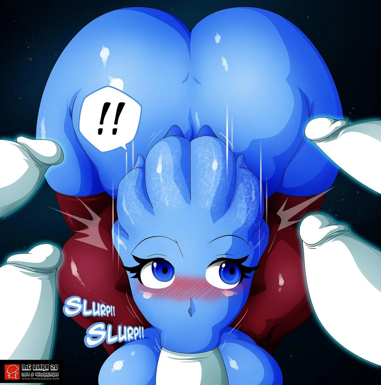 Liara porn comic picture 21