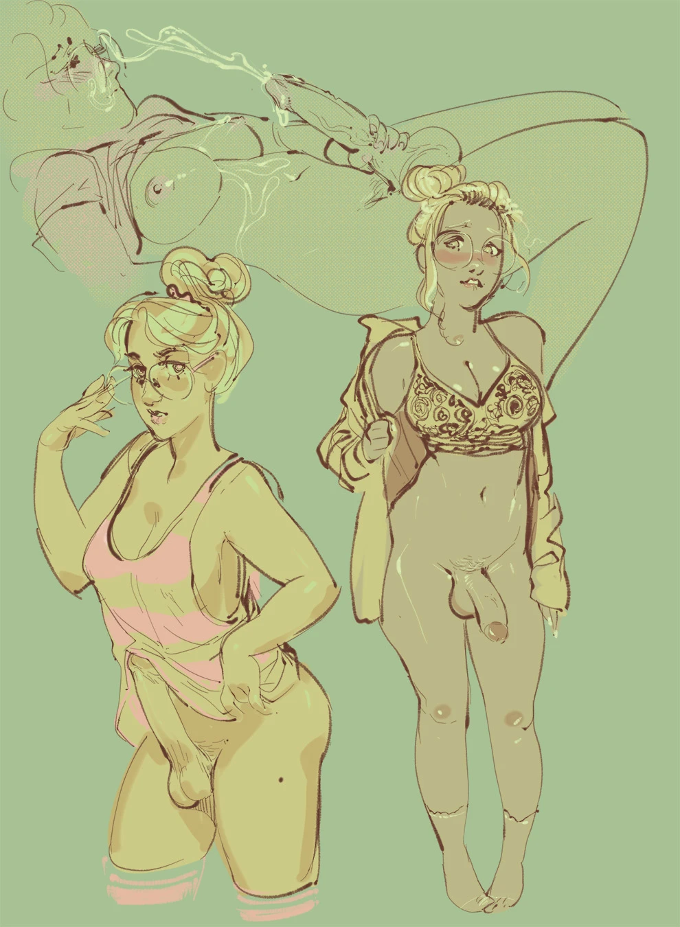 Libby & Holly porn comic picture 34