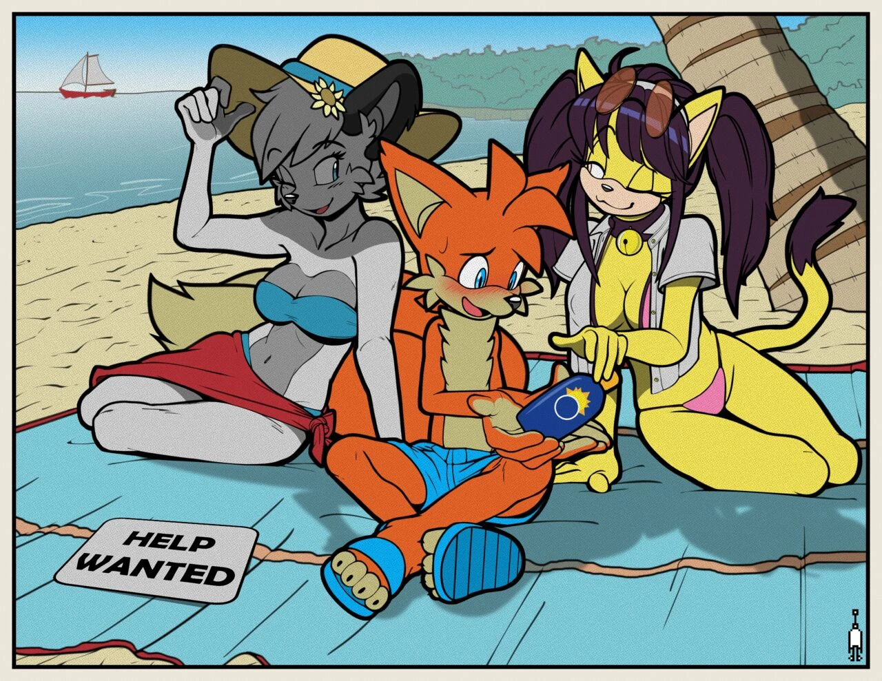 Life's A Beach [WIP] porn comic picture 1