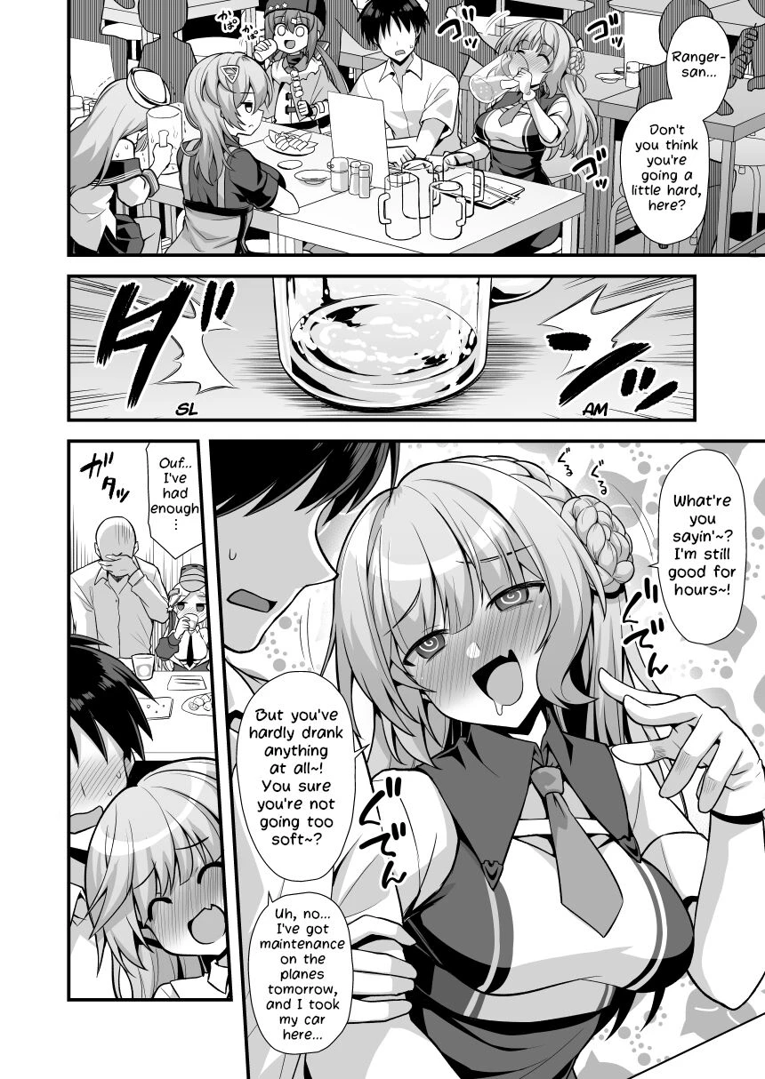 Lightning Marriage with Ranger-chan | Ranger-chan to Yoidore Lightning Marriage porn comic picture 4