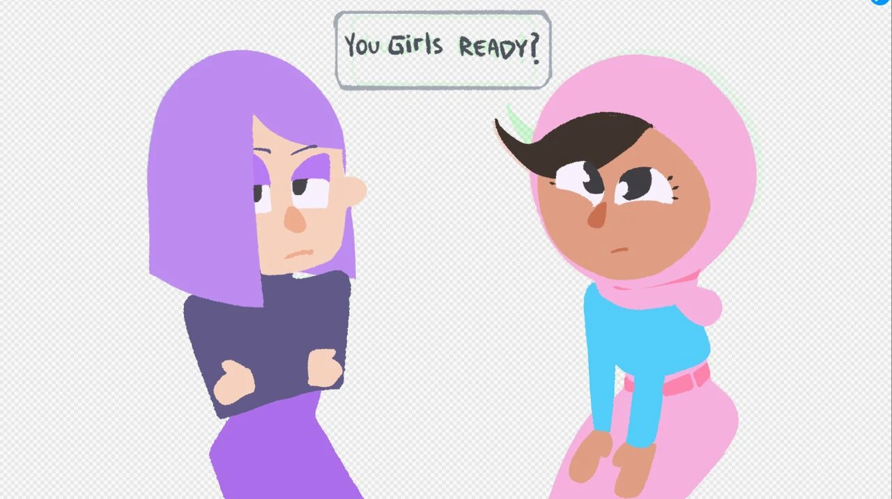 Lily & Zari porn comic picture 8