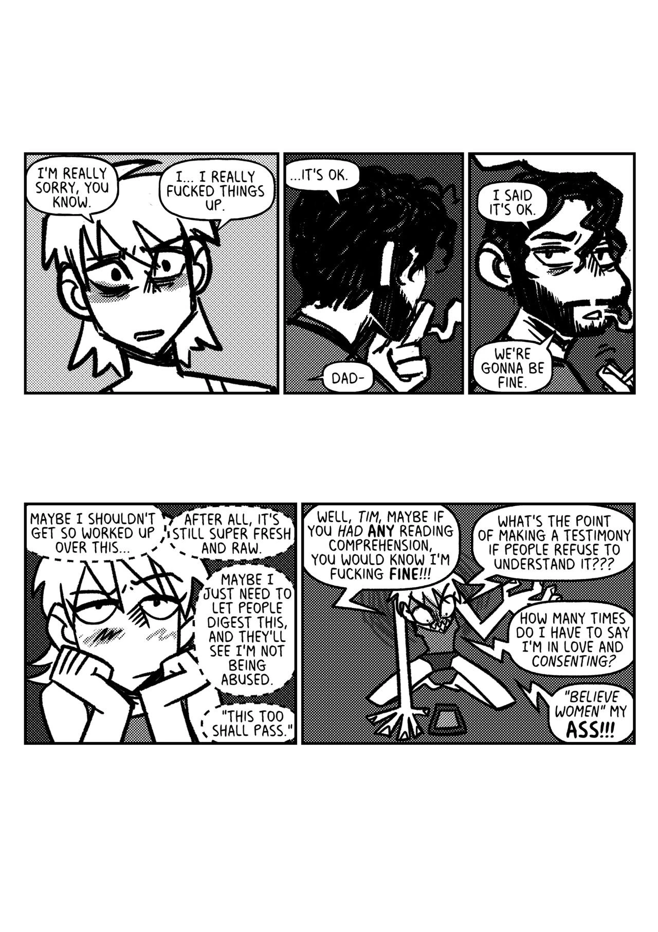 Limerence Part 1: The only way is forward porn comic picture 12