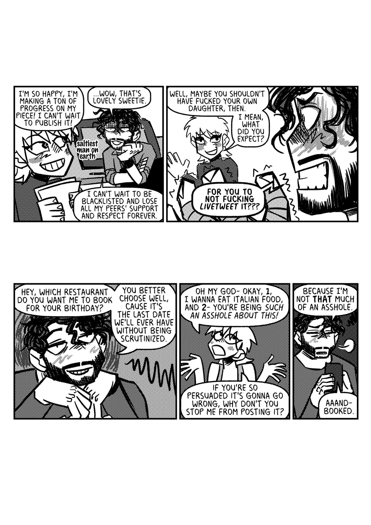 Limerence Part 1: The only way is forward porn comic picture 8