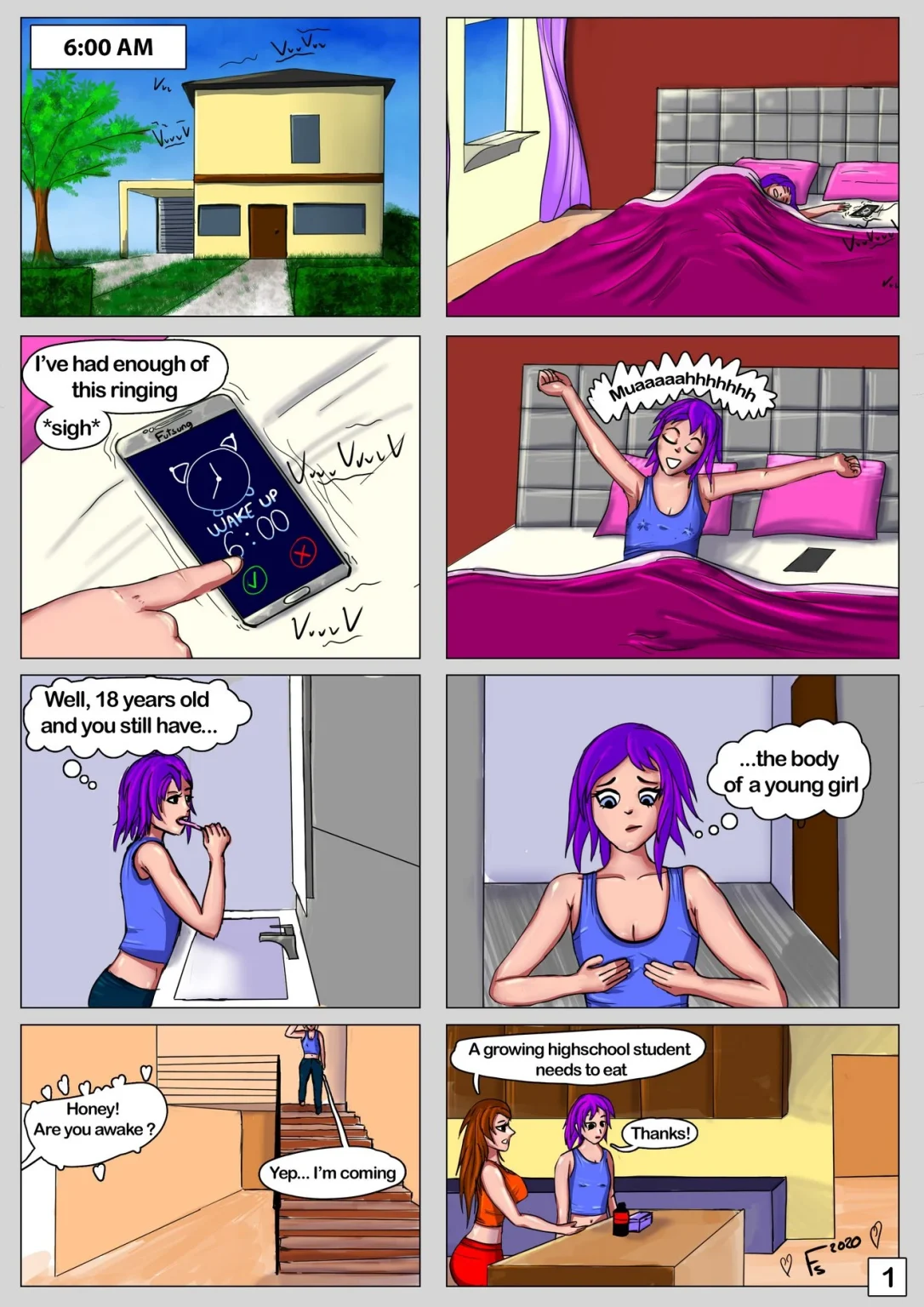Lina's Story porn comic picture 1