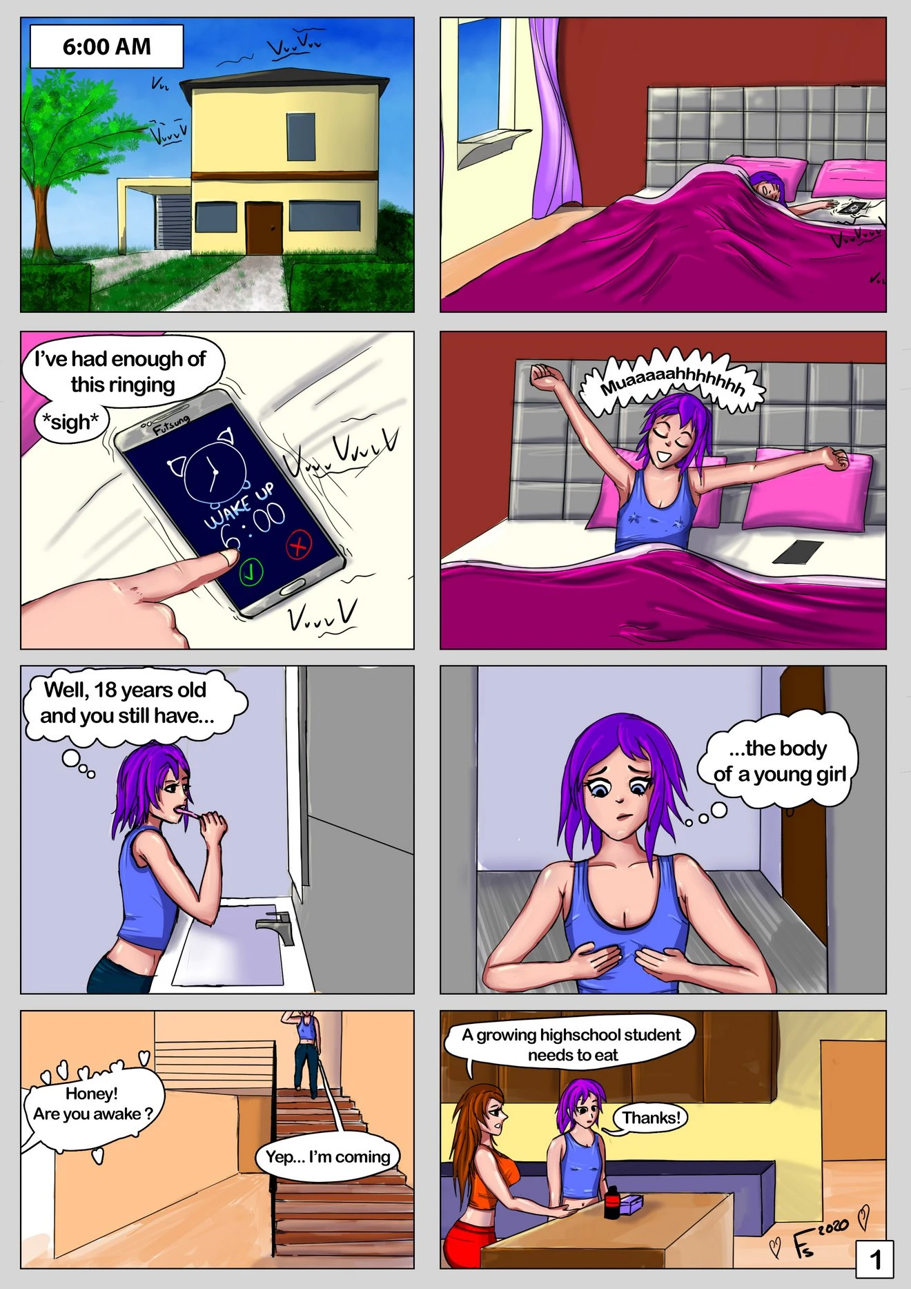Lina's Story porn comic picture 1