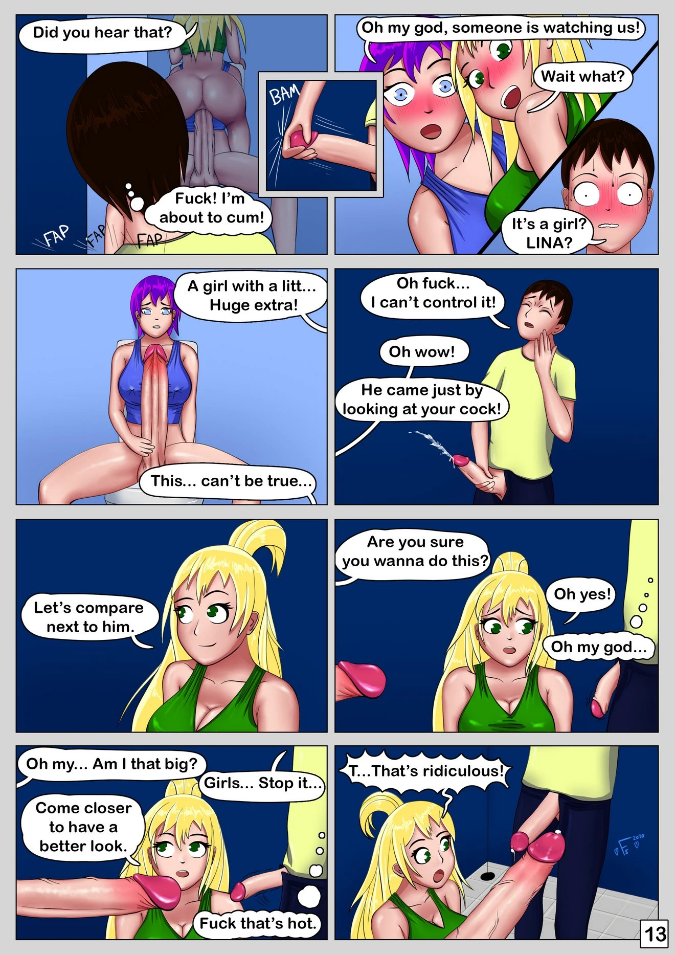 Lina's Story porn comic picture 13