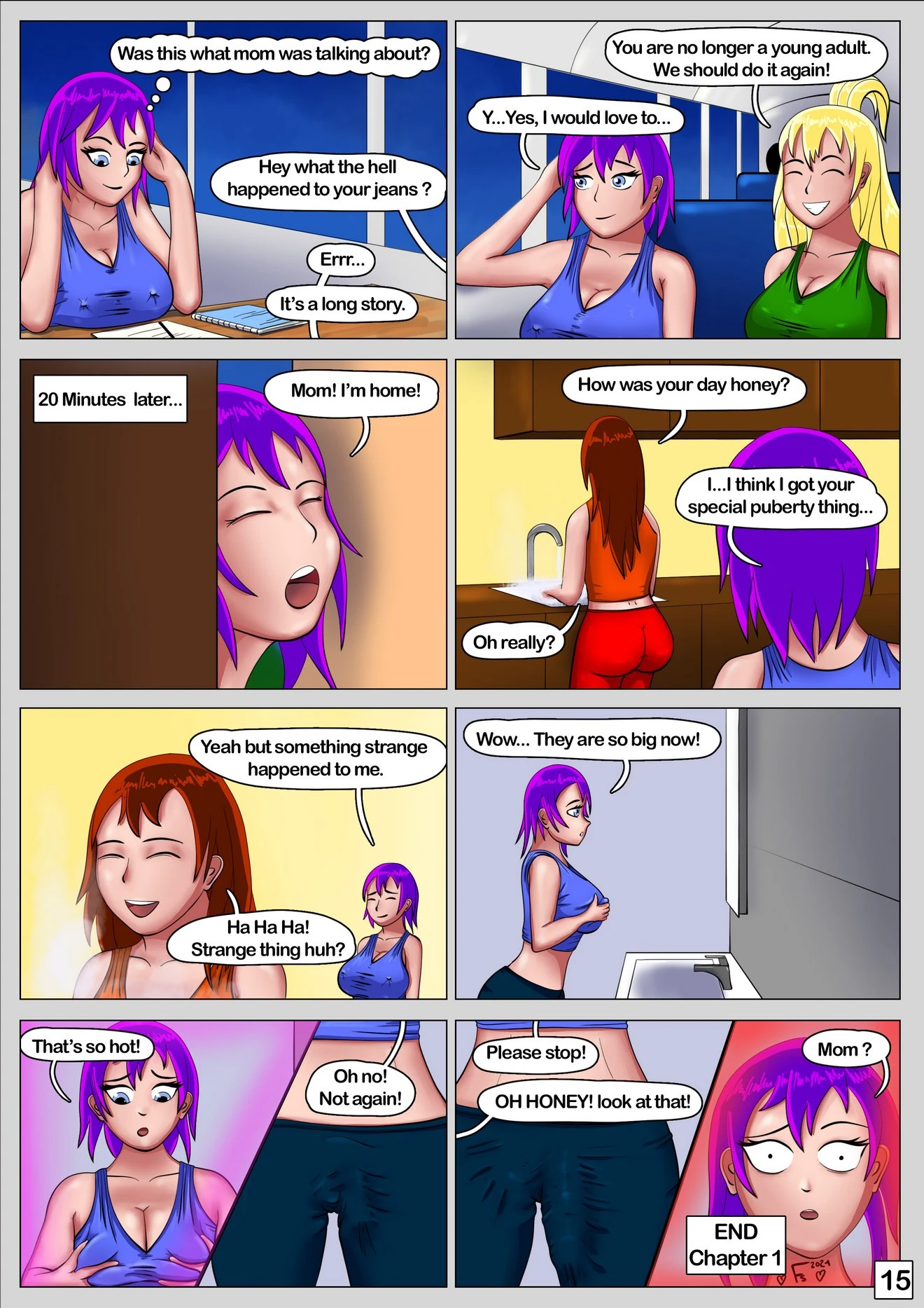 Lina's Story porn comic picture 15