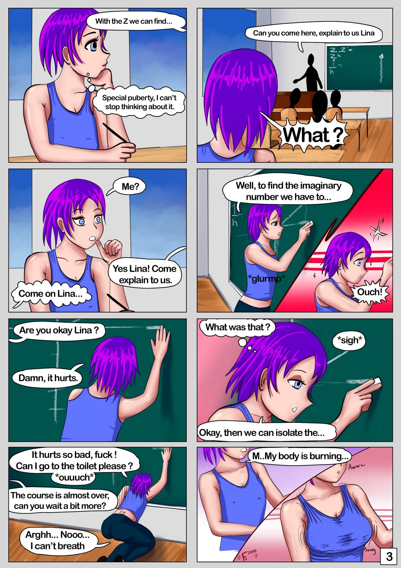 Lina's Story porn comic picture 3