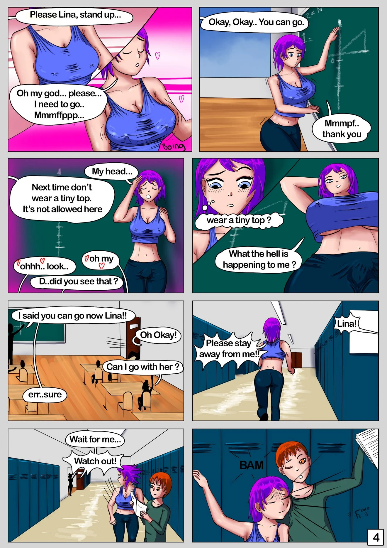 Lina's Story porn comic picture 4