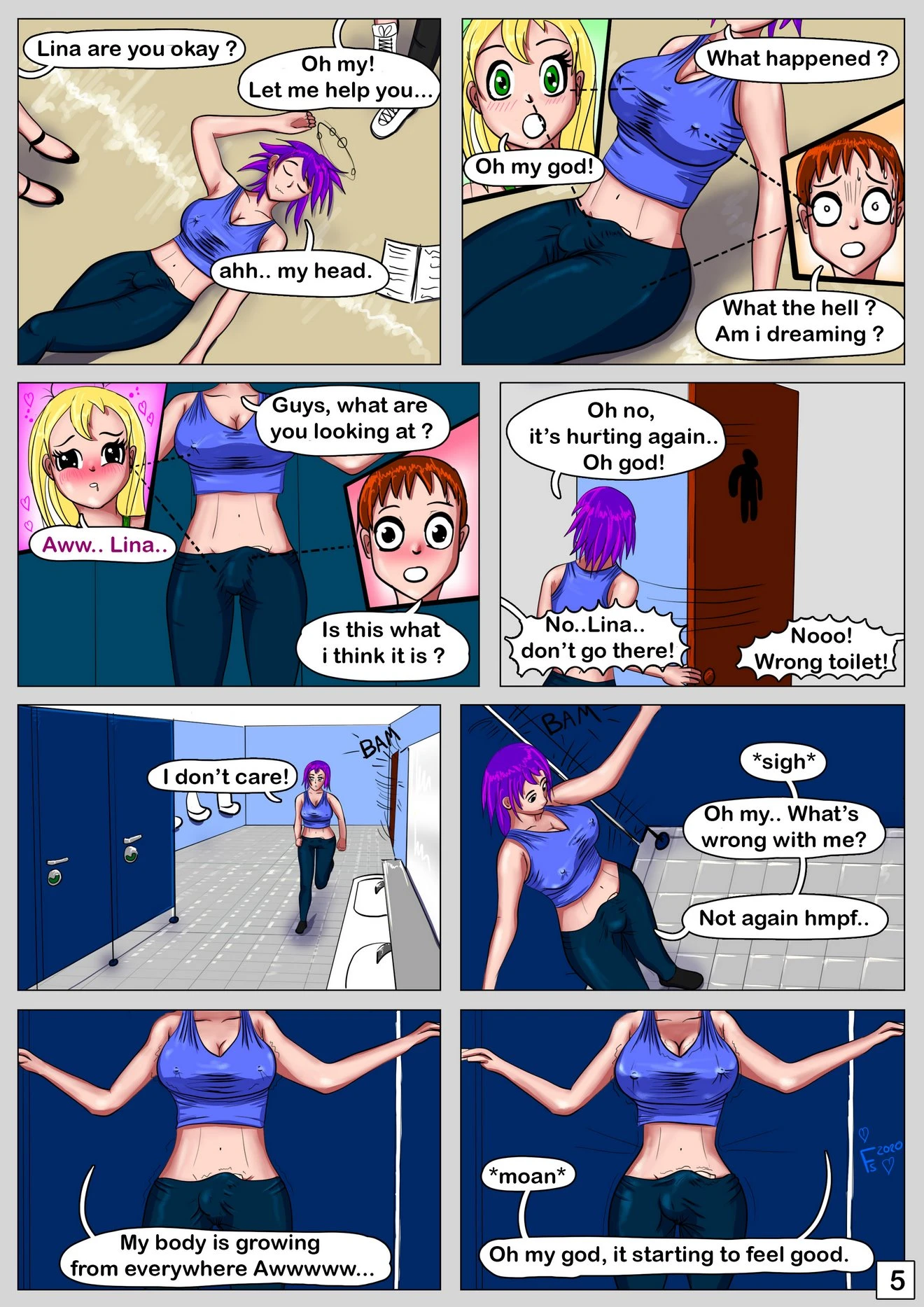 Lina's Story porn comic picture 5