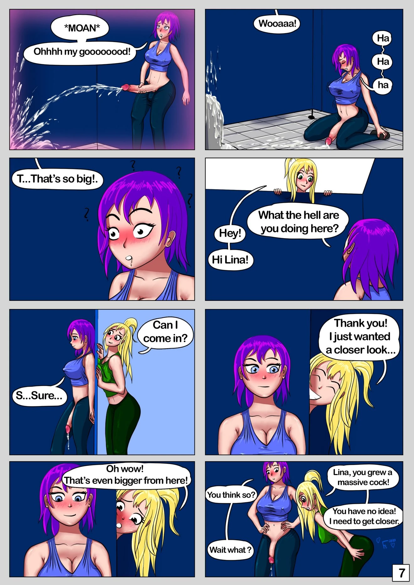 Lina's Story porn comic picture 7