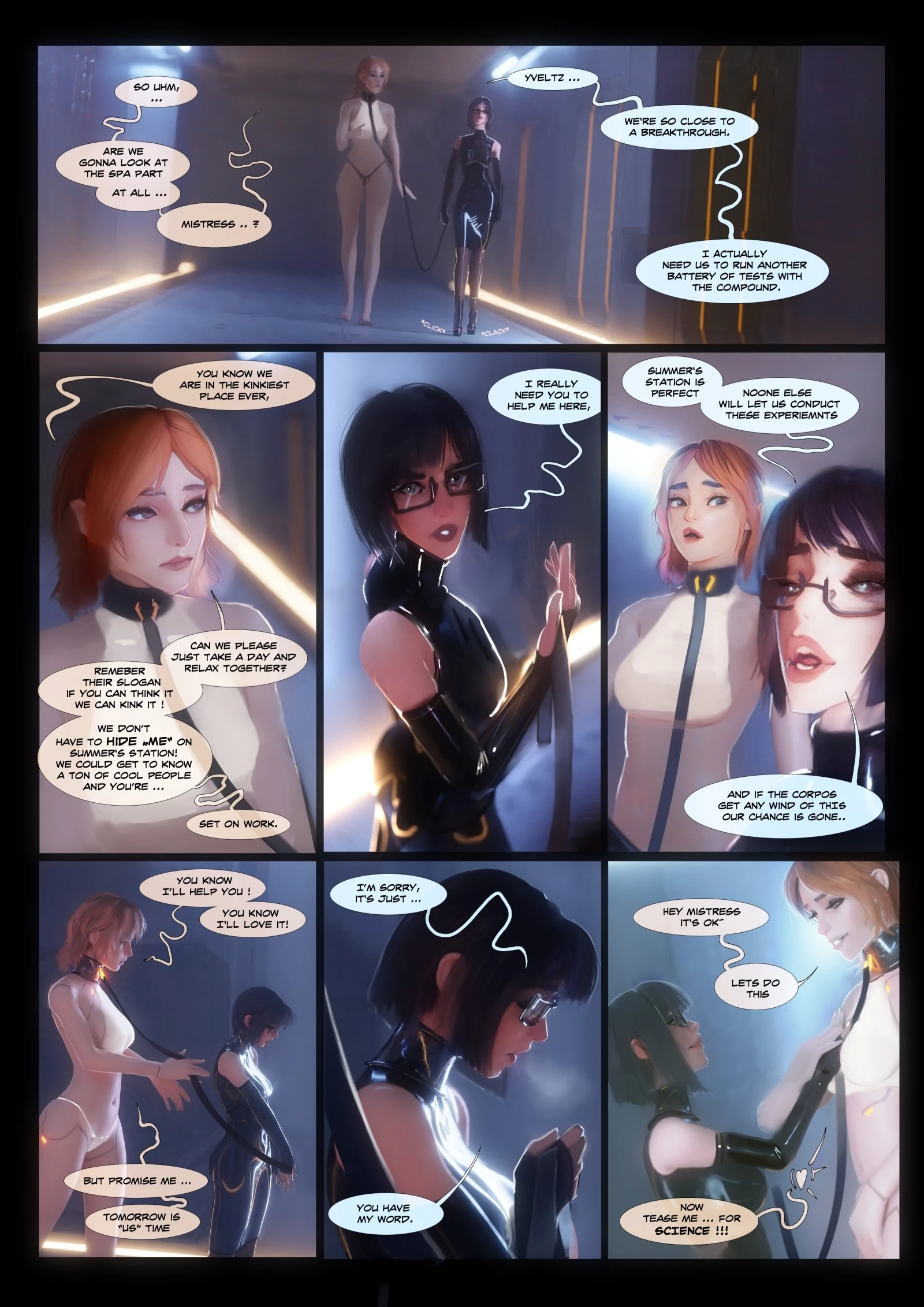 Liquid Equations - Trial and Error porn comic picture 3