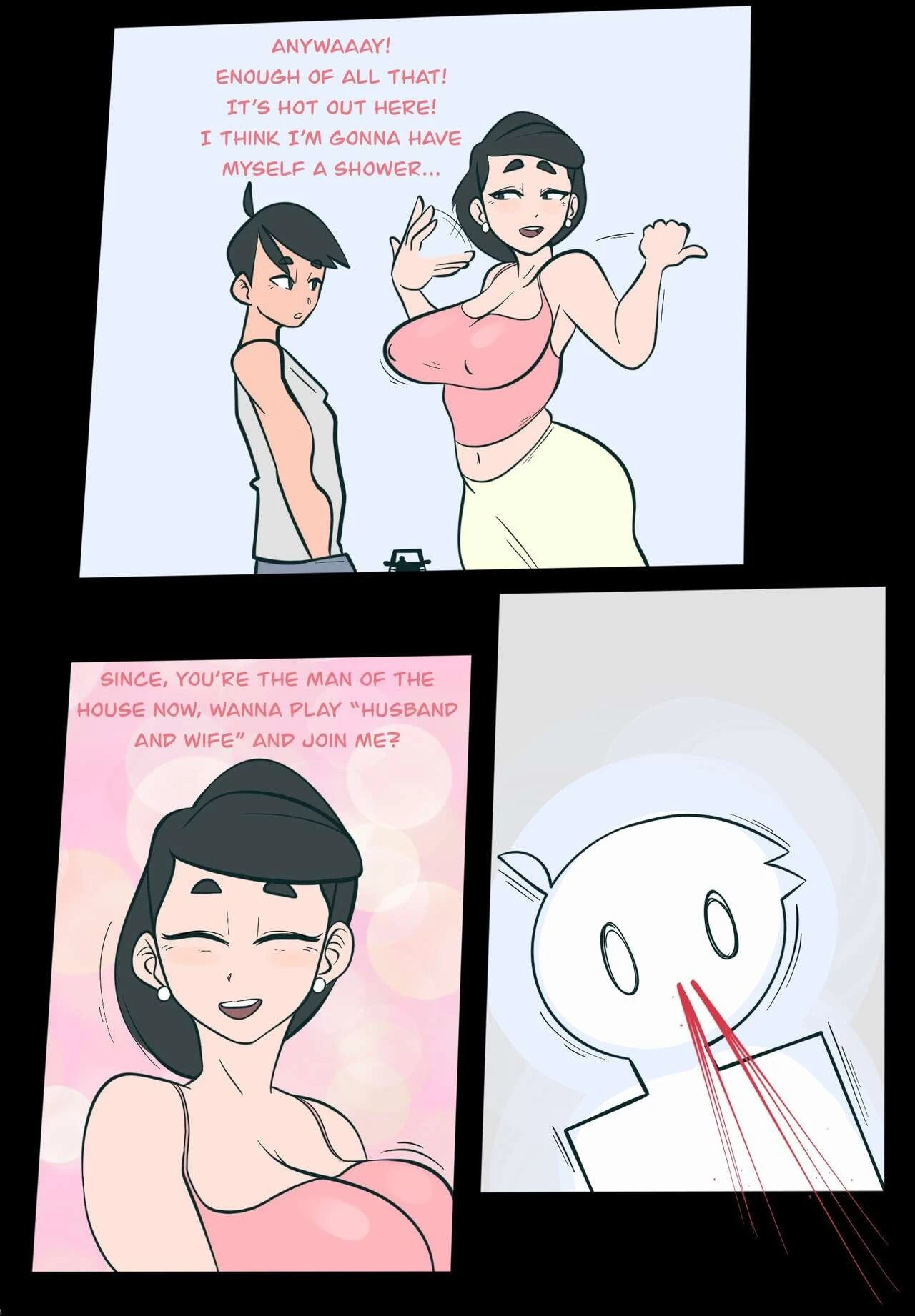 Lisa & James: Just One Week porn comic picture 4