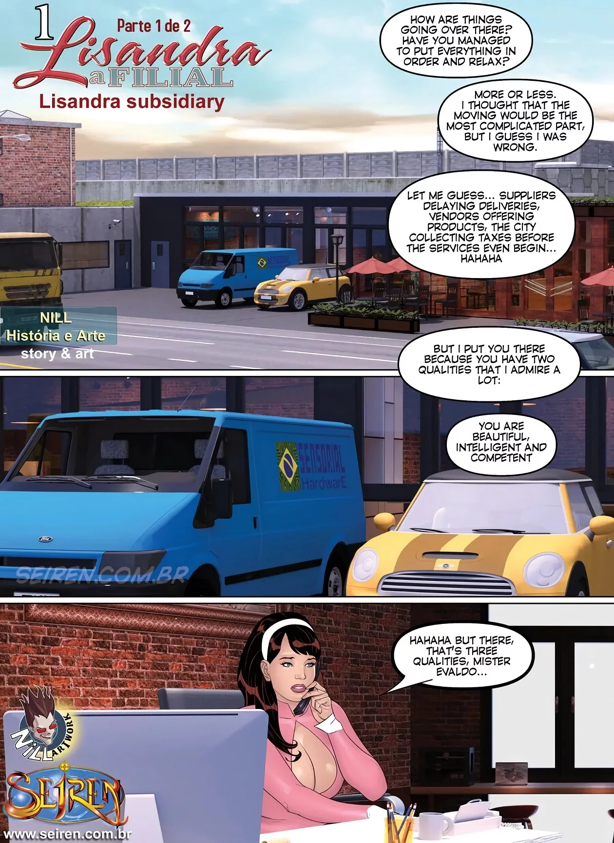 Lisandra Subsidiary porn comic picture 2