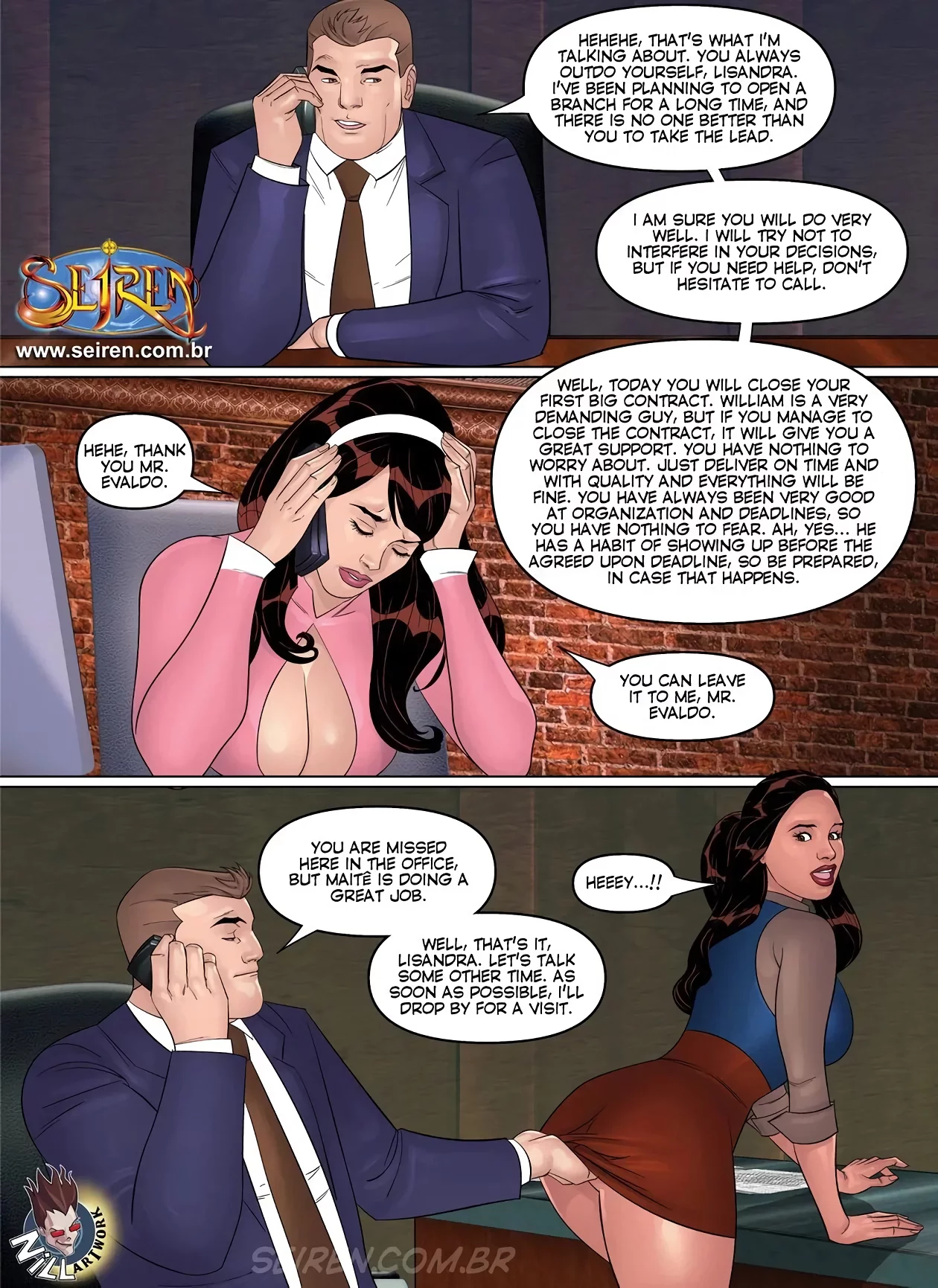 Lisandra Subsidiary porn comic picture 3