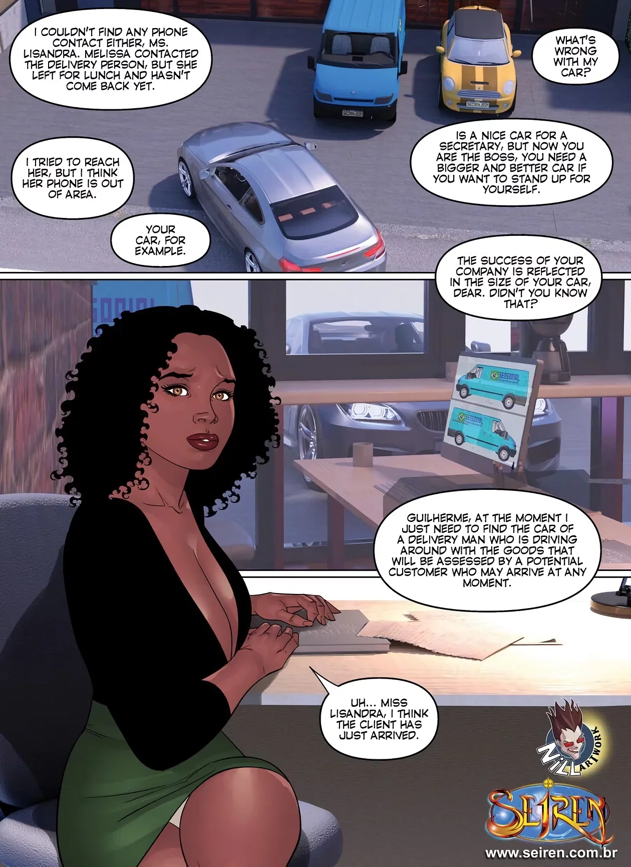 Lisandra Subsidiary porn comic picture 6