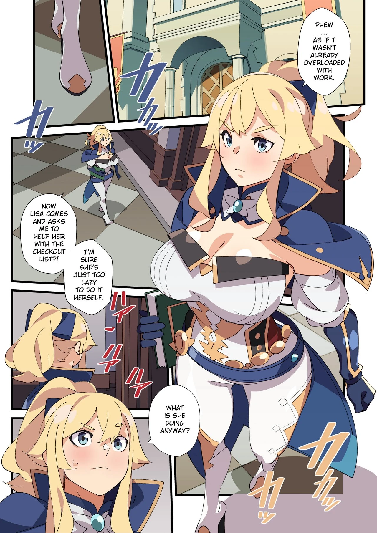 Lisa'S SideQuest porn comic picture 3