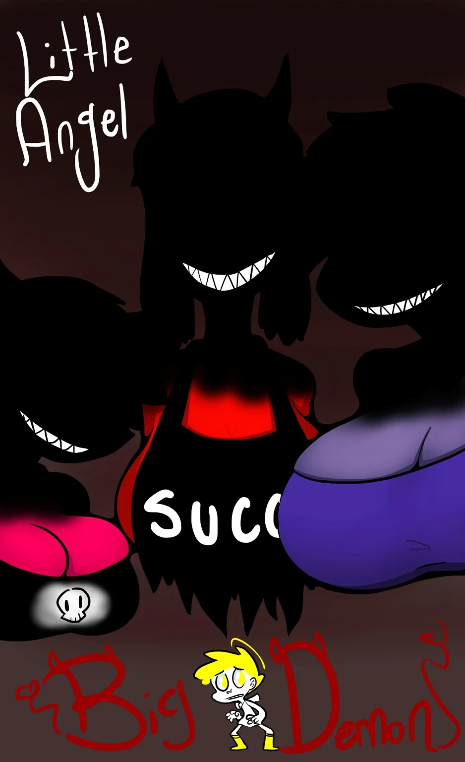 Little Angel Big Demon porn comic picture 1