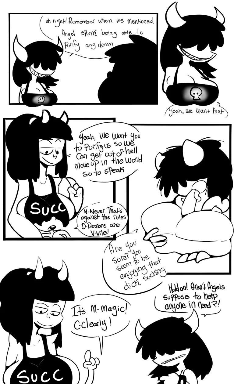 Little Angel Big Demon porn comic picture 11