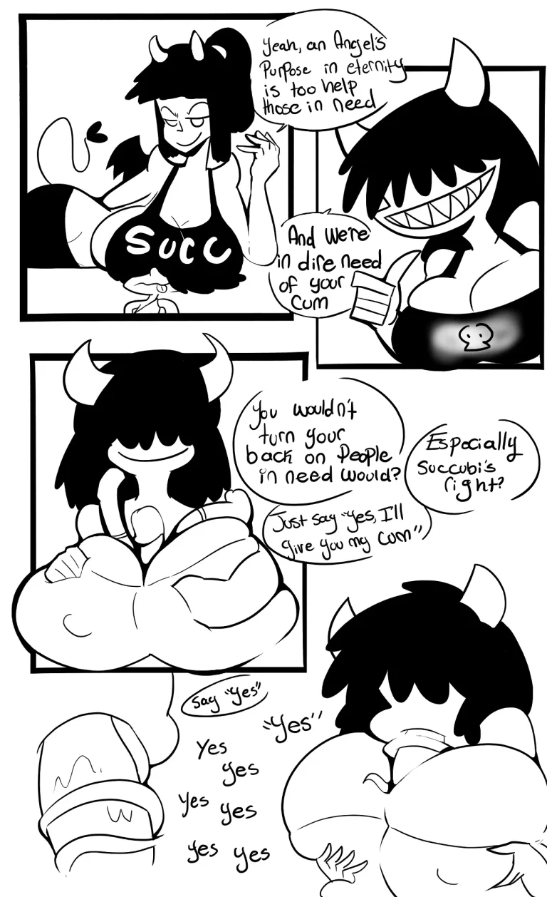 Little Angel Big Demon porn comic picture 12