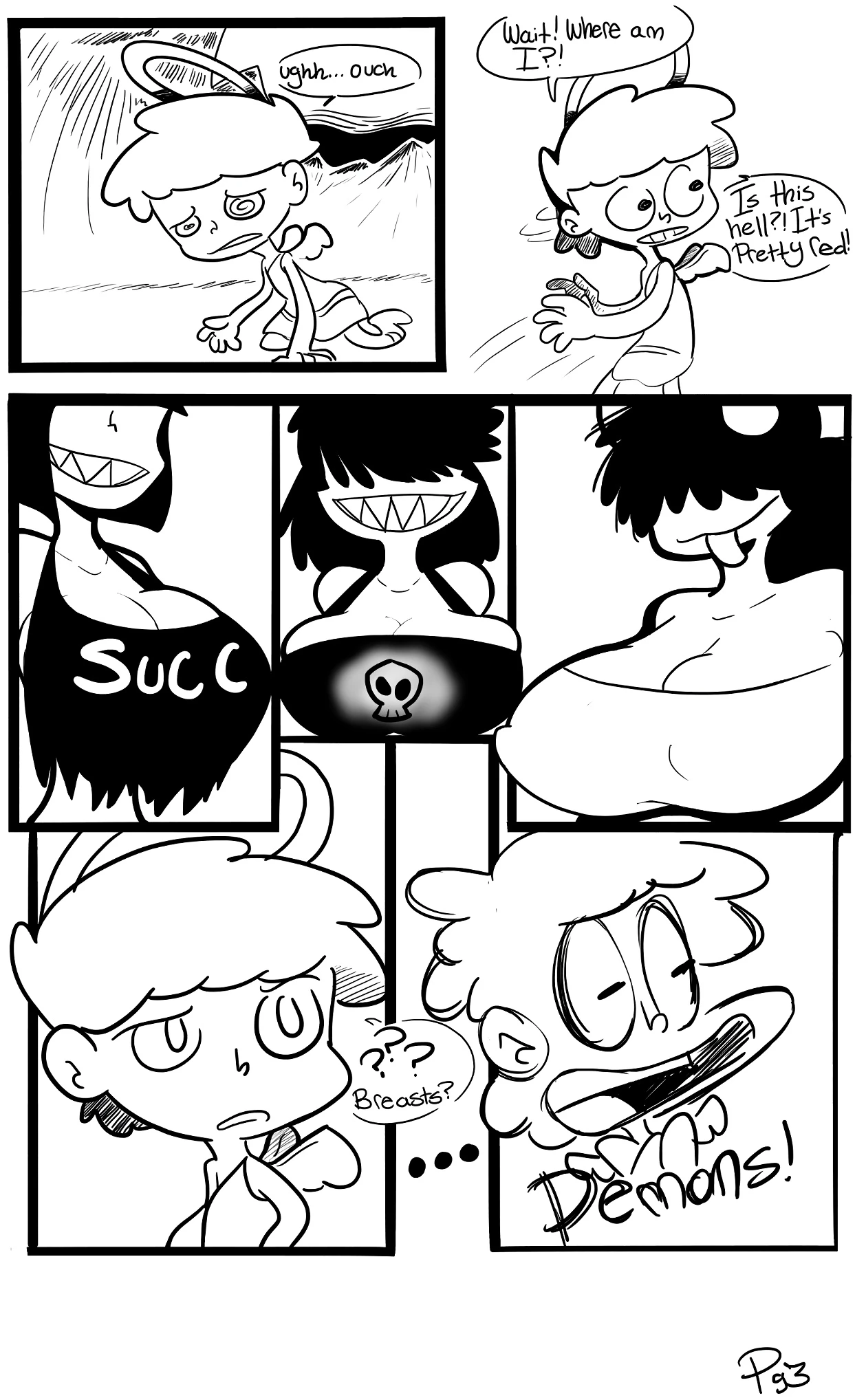 Little Angel Big Demon porn comic picture 4
